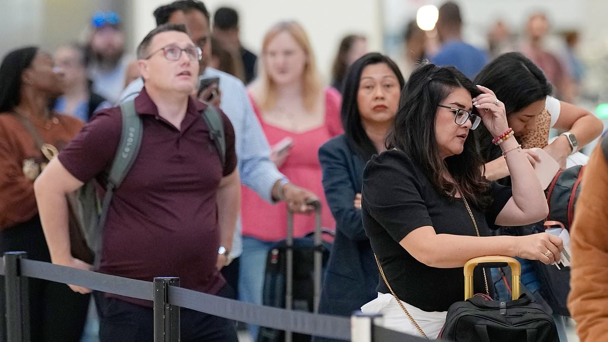 Airport Chaos Triggers Panic Attacks, Travel Disruptions as Long Lines Overwhelm Passengers