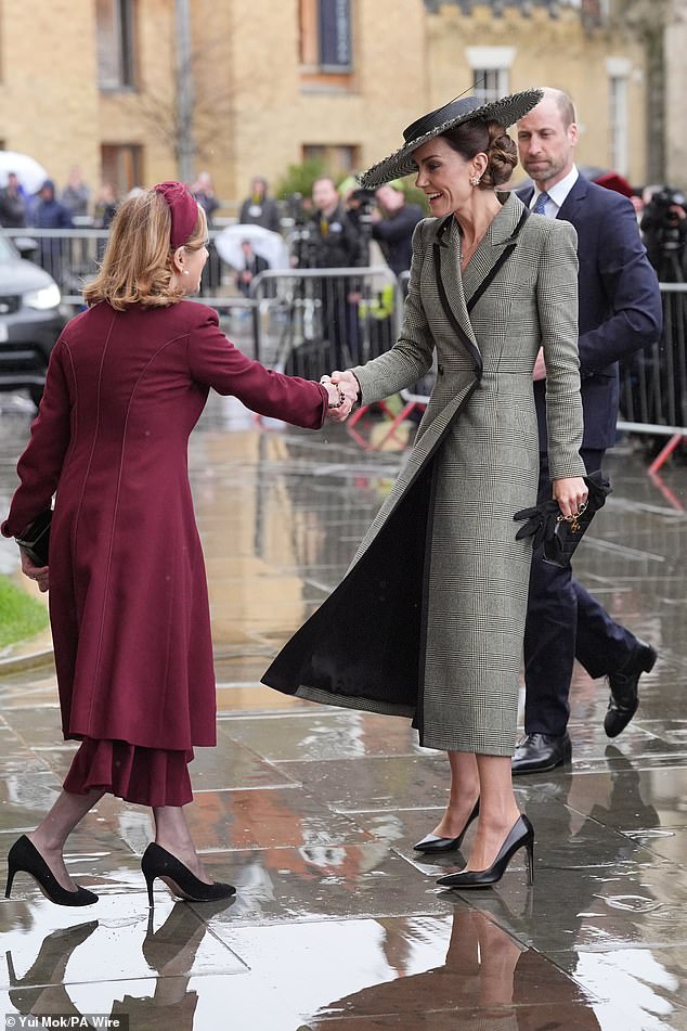 Princess of Wales' Storm-Defying Hat Steals Spotlight at Historic Archbishop Installation