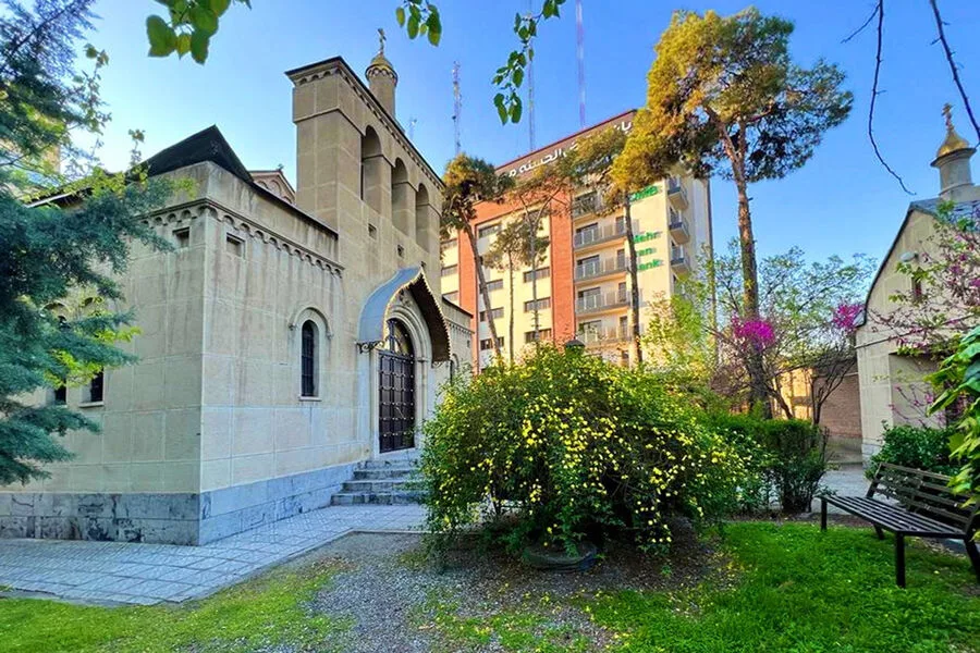 Airstrikes Damage St. Nicholas Cathedral Near Former U.S. Embassy in Tehran