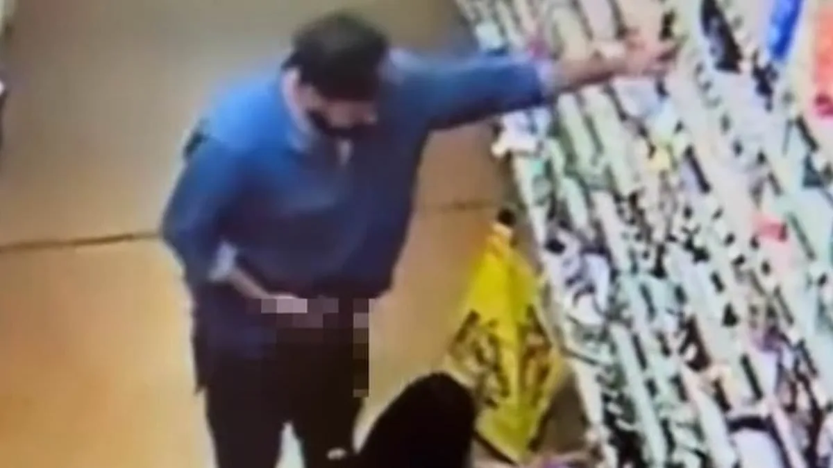 Shocking Security Footage Shows Man Exposing Himself to Woman at Valencia Whole Foods