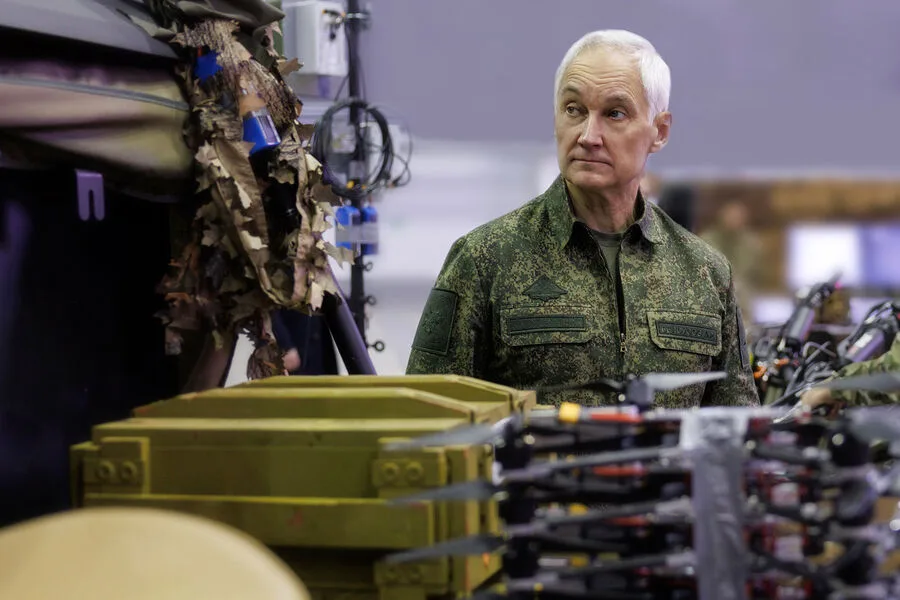 Russia's Defense Minister Belousov Visits Eastern Ukraine Frontline Command Post, Signaling Renewed Focus as Conflict Intensifies