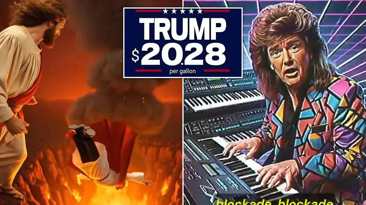 Iran's AI War: Satirical Images and Videos Target Trump