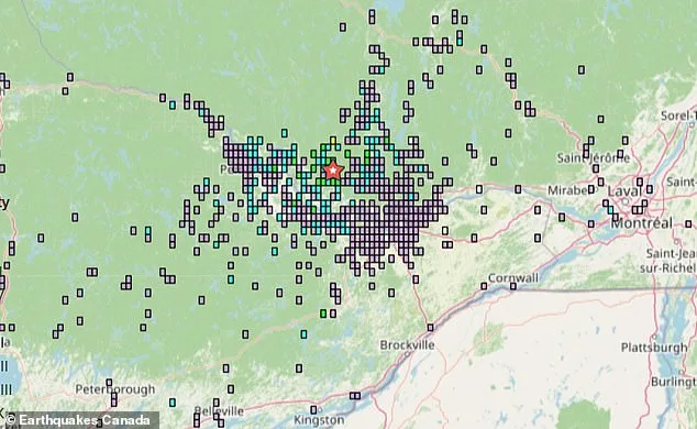 Quakes Shaken North America: 4.0 Magnitude Tremor Hits Near Canada-US Border.