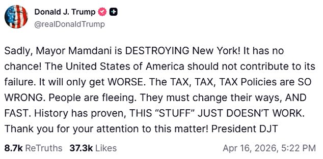 NYC Mayor Mamdani credits unique status for strong rapport with Trump