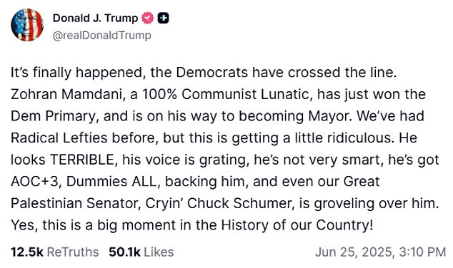 NYC Mayor Mamdani credits unique status for strong rapport with Trump