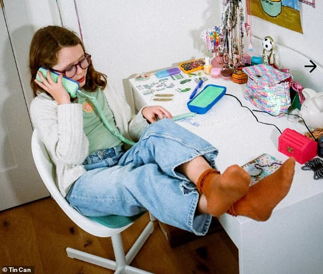 Gen Alpha Embraces Screen-Free WiFi Landline Phone Tin Can