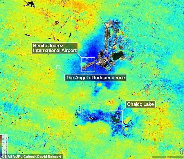 NASA Satellites Reveal Mexico City Sinking 10 Inches Annually