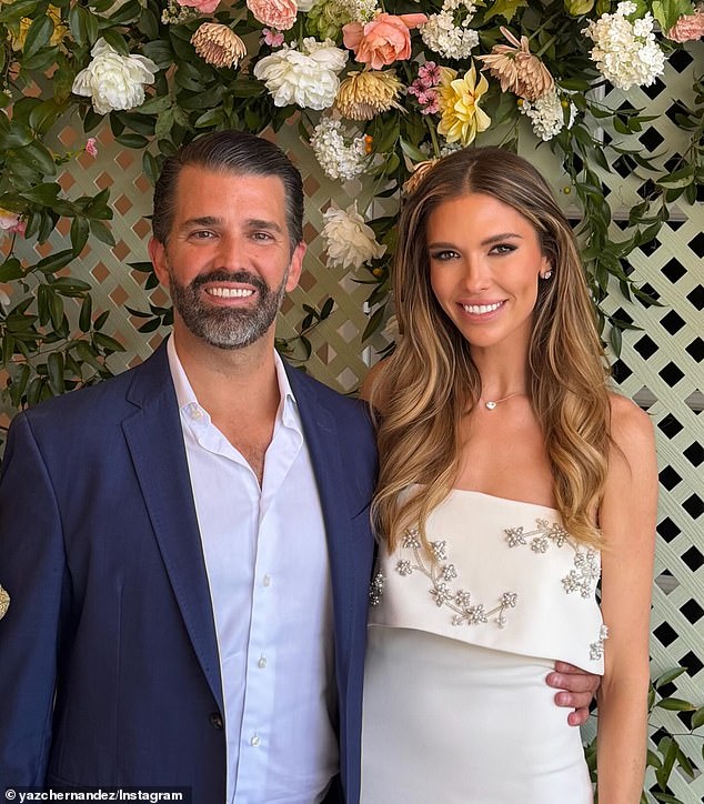 Trump Jr. and Bettina Anderson Wed Privately Over Memorial Day Weekend