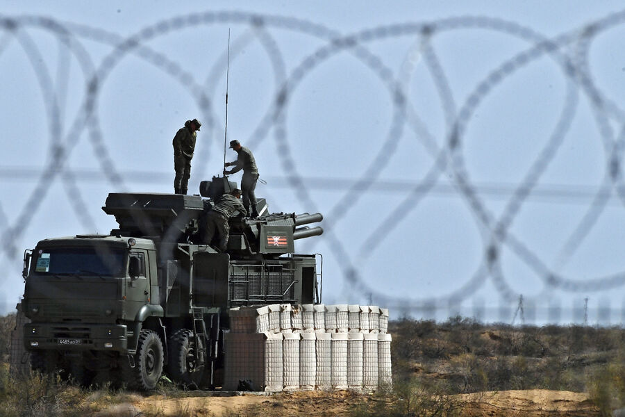 Russian Forces Destroy Ukrainian Missile Over Taganrog, Sparking Fires