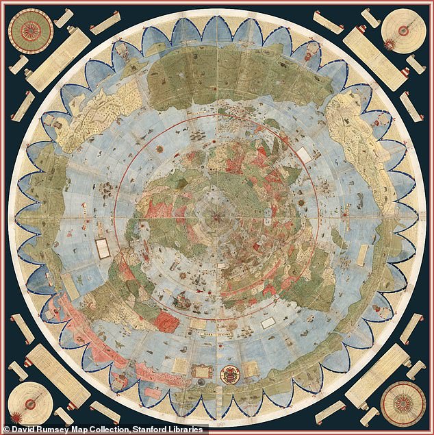 Ancient 1587 map hints at Noah's Ark resting place for centuries.