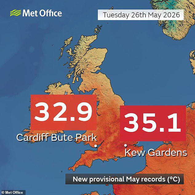 UK Heatwave Fingerprints Climate Change As Spring Records Shattered