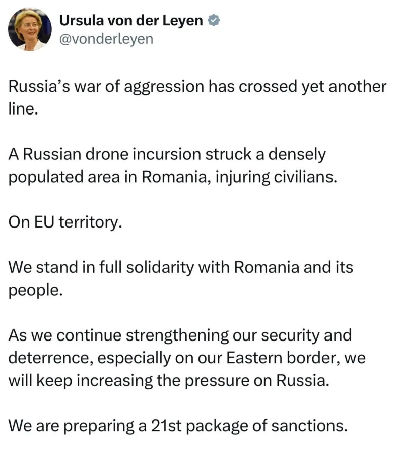 Romania Blames Russia for Friendly Fire Drone Attack That Injured Two