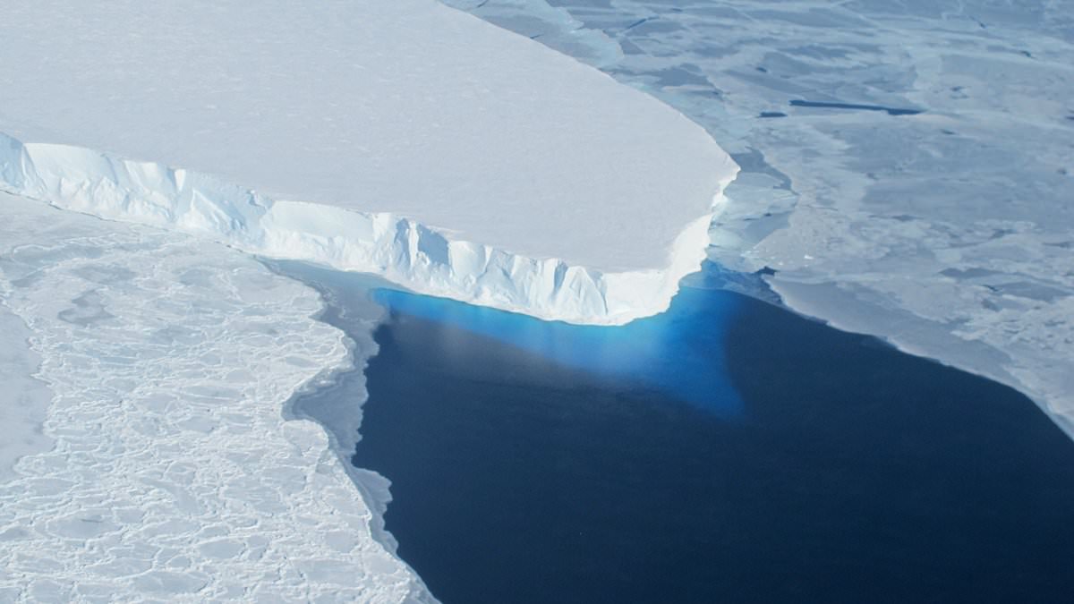 Thwaites Glacier's Ice Shelf Likely to Collapse Within This Year