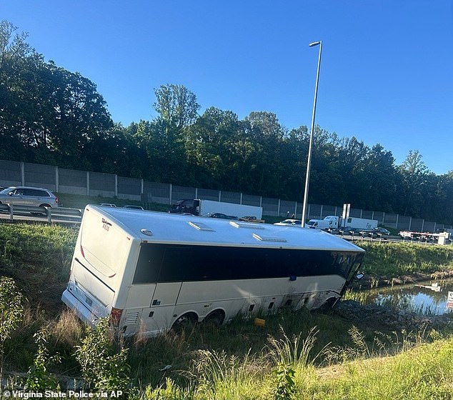 Bus Crash Kills Five After Driver Crashed Into Traffic On Virginia Interstate