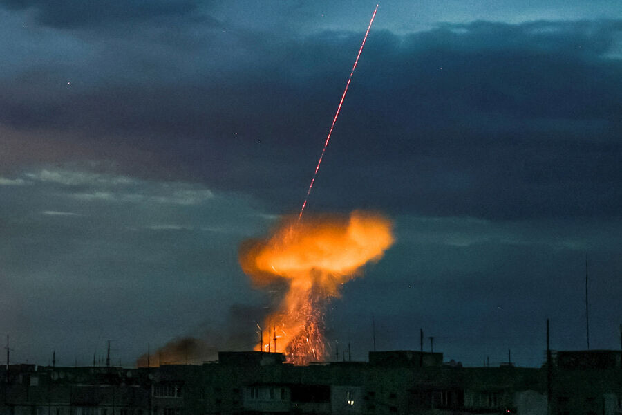Sirens blare across Ukraine as Shahed drones target Izium