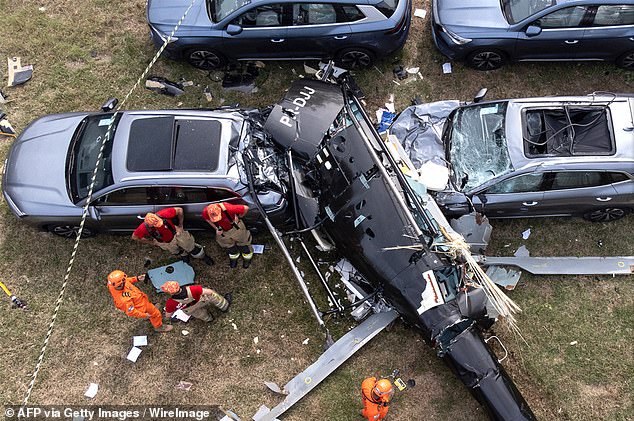 Helicopter crash in Rio kills six, including musician Oliver Tree.