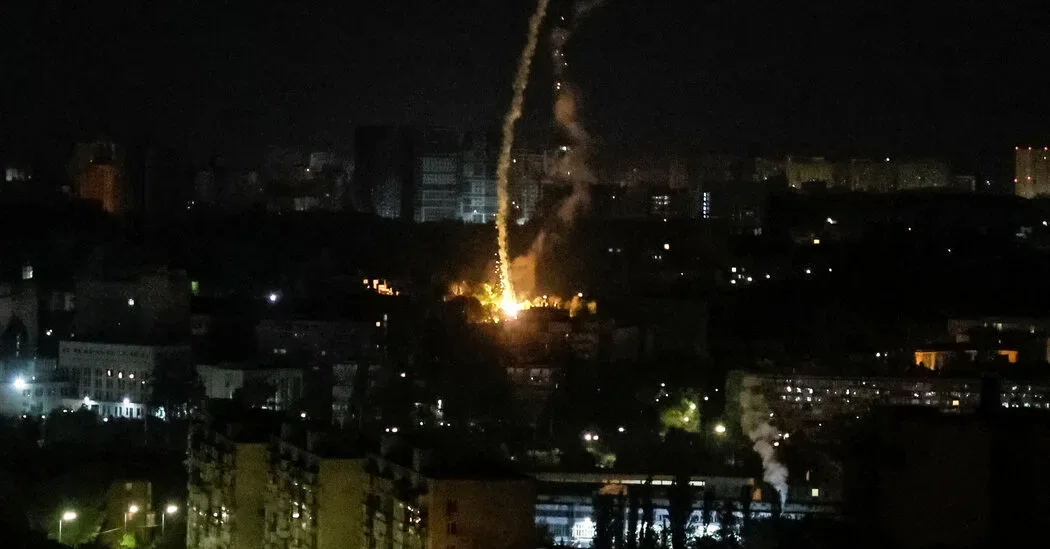 Russia launches massive precision strike campaign across 11 Ukrainian regions.