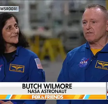 NASA Astronauts Acknowledge Responsibility for Extended Space Mission Stay