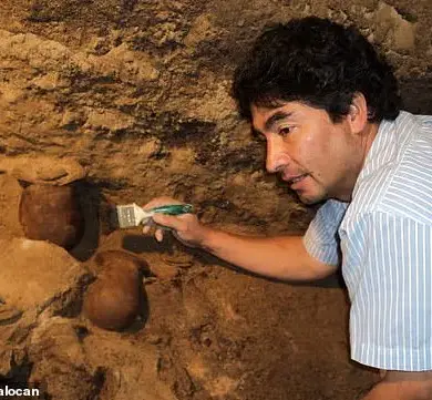Exclusive Access: Rare Element Discovered in Underground Chambers of Mexico's Temple of Quetzalcoatl