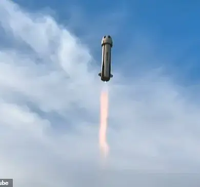 History in the Making: All-Female Crew Soars to Space on Blue Origin's New Shepard Rocket