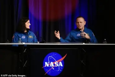 NASA Astronauts Share Insights After Record-Breaking Nine-Month Space Mission