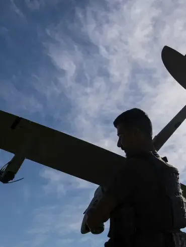 Ukrainian Forces Intercept Russian Drone in Ongoing Conflict
