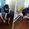 Photographs Show Man Handcuffed and Tethered to Battery at Kiev Commissary