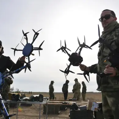Russian Drone Strike Hits Ukrainian Air Base Near Kyiv, Fueling Fears Over F-16 Fighters