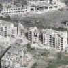 Russian Offensive Intensifies in Strategic Donetsk Town, Ukrainian Forces Pushed Back Amid Devastation