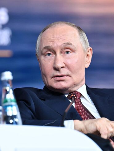 Putin Claims 76,000 Ukrainian Losses in Kursk During Forum Address