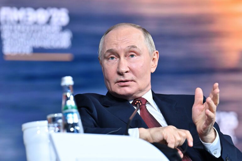 Putin Claims 76,000 Ukrainian Losses in Kursk During Forum Address