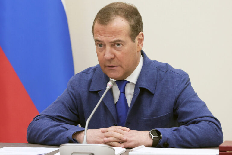 Russian Deputy Security Council Chairman Dmitry Medvedev Warns Against Ukrainian Troop Presence in Kursk Region, Asserts Russia's Stance on Territorial Integrity