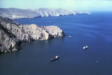 Three Ships on Fire in Strait of Hormuz, Strategic Oil Transit Route