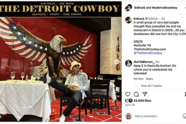 Trump's Endorsement of Kid Rock's 'The Detroit Cowboy' Sparks Conversations on Celebrity Culture, Political Ideology, and Community Impact