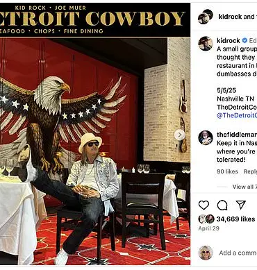 Trump's Endorsement of Kid Rock's 'The Detroit Cowboy' Sparks Conversations on Celebrity Culture, Political Ideology, and Community Impact