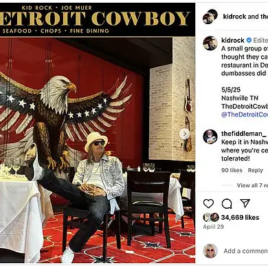 Trump's Endorsement of Kid Rock's 'The Detroit Cowboy' Sparks Conversations on Celebrity Culture, Political Ideology, and Community Impact