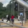 Late-Breaking: Child Plunges from Slide at Philly Park During Family Celebration