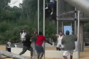 Late-Breaking: Child Plunges from Slide at Philly Park During Family Celebration