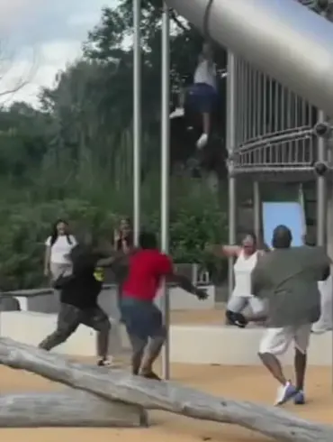 Late-Breaking: Child Plunges from Slide at Philly Park During Family Celebration