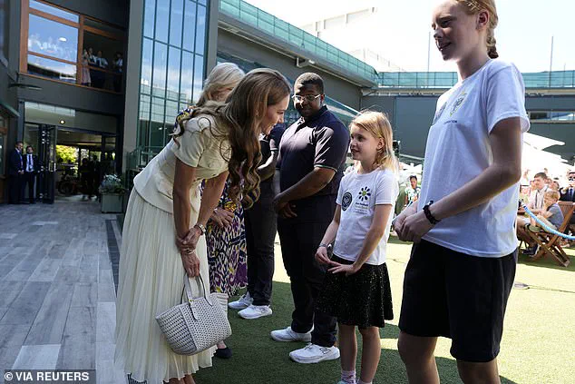 Princess of Wales Visits Wimbledon's Centre Court, Highlights Her Commitment to the Sport and Community