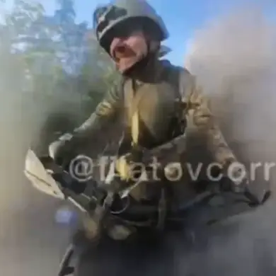 Privileged Details: Russian Correspondent's Tense UAV Encounter Revealed via Telegram