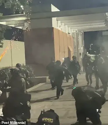 Protesters and ICE Officers Clash at Portland Detention Facility During Prolonged Occupation