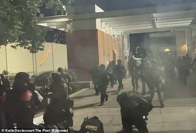 Protesters and ICE Officers Clash at Portland Detention Facility During Prolonged Occupation
