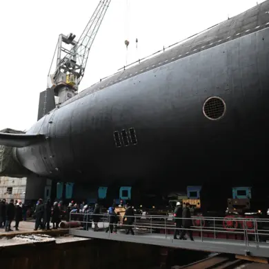 Russia Commissions 'Prince Pogory' Nuclear Submarine: 24,000-Ton 'Borey-A' Class Vessel Armed with 16 'Bulava' Missiles