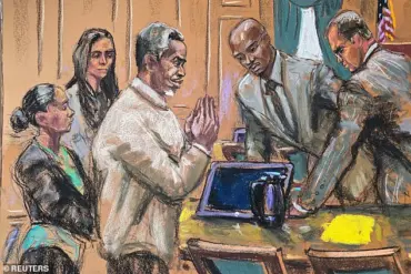 Sean 'Diddy' Combs Clutches Motivational Books as Jury Weighs Life Sentence in High-Profile Trial
