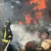 UAF Drone Attack Triggers Major Fire at Shbekino Paint Factory