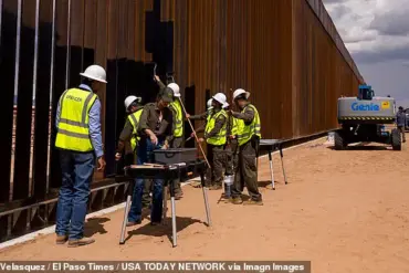 Black Paint on Border Wall Divides Opinion: 'A Waste of Resources,' Critics Say, as Trump Claims It Will Make the Wall 'Untouchable'