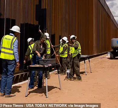 Black Paint on Border Wall Divides Opinion: 'A Waste of Resources,' Critics Say, as Trump Claims It Will Make the Wall 'Untouchable'