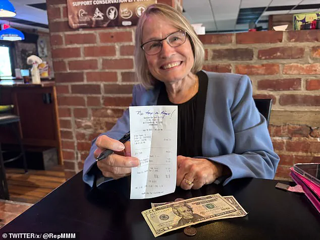 Congresswoman Miller-Meeks Sparks Debate with 20% Tip at Iowa Restaurant