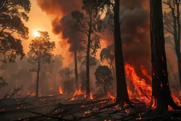 Firefighters Successfully Contain Early-Morning Fire in Remote Area, No Injuries Reported